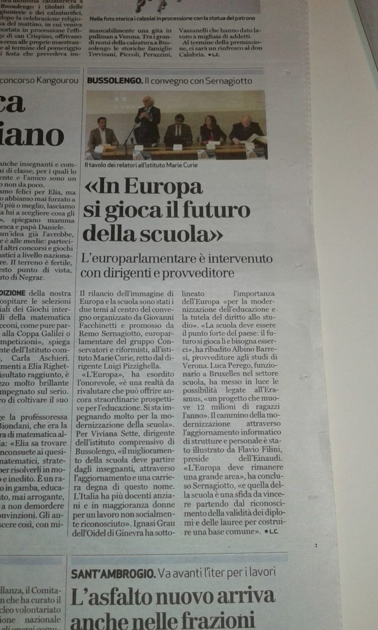 articolo L'Arena