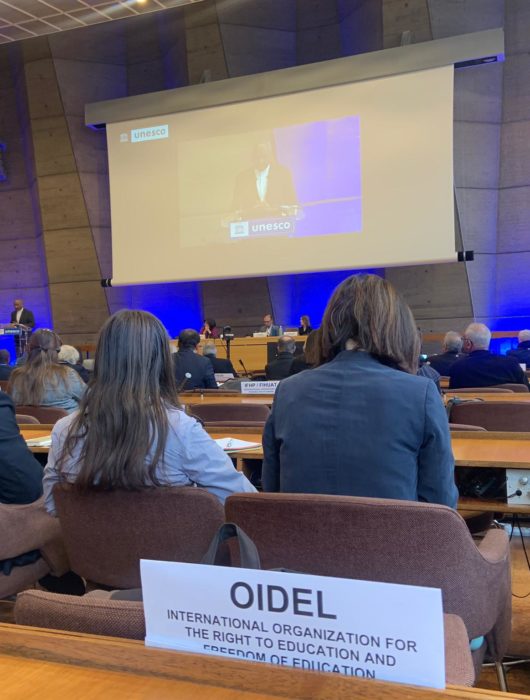 L’OIDEL participe à la Conférence internationale des ONG auprès de l’UNESCO 2022