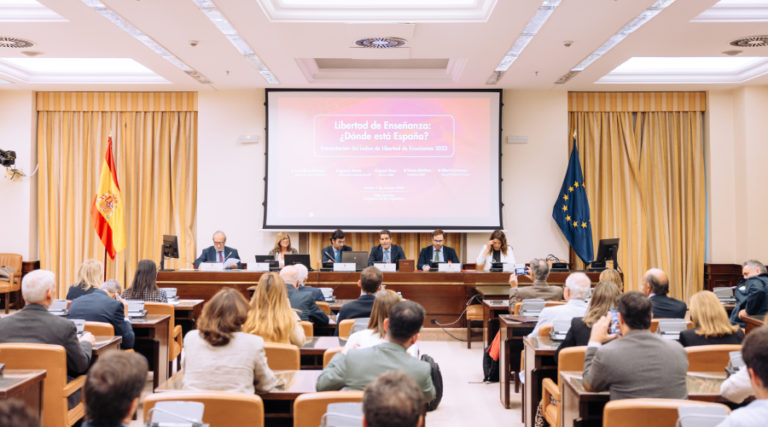 Freedom of Education Index 2023 Presentation at the Spanish Congress of Deputies