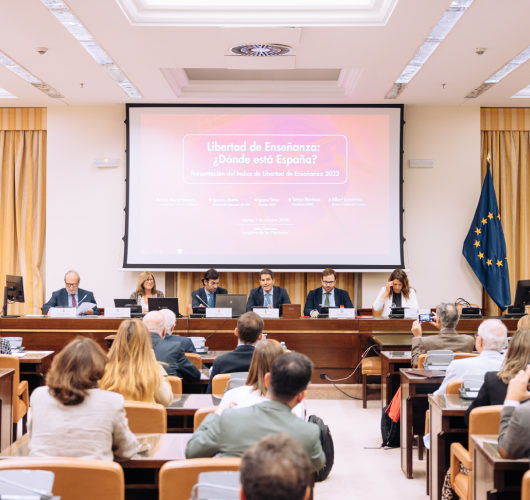 Présentation de l’Indice de Liberté de l’Enseignement 2023 au Congrès des Députés en Espagne