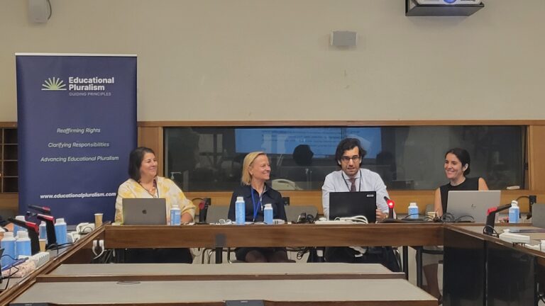 OIDEL contributes to the international initiative Guiding Principles on Educational Pluralism