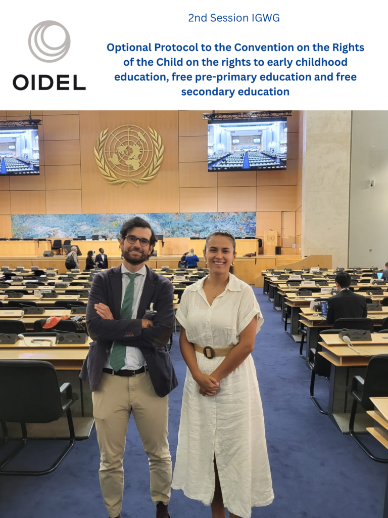 OIDEL Advocates for Pluralism and Freedom of Education at the UN Working Group on the Optional Protocol to the CRC